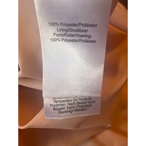 Donna Karan New York XS Pink Sleeveless Dress Black Trim Gatsby Party Feminine - Picture 5 of 5